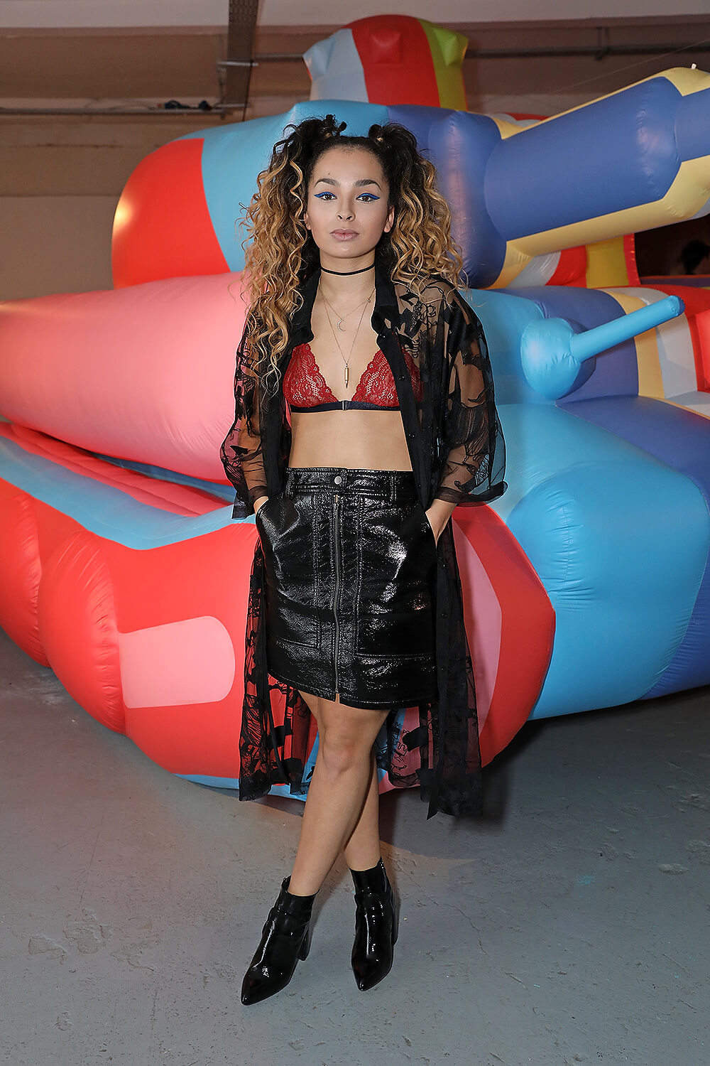 Ella Eyre attends Diesel Make Love Not Walls Global Event