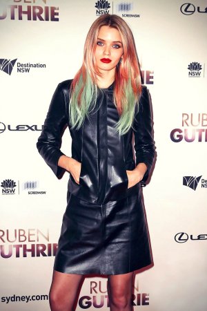 Abbey Lee Kershaw attends the The Ritz screening