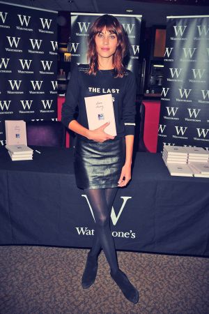 Alexa Chung signs copies of her book IT at Waterstone’s