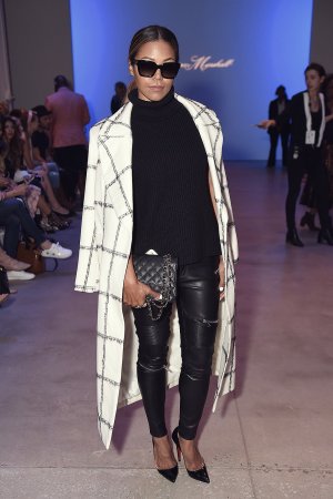 Amerie attends the Leanne Marshal fashion show