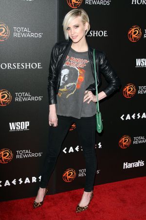 Ashlee Simpson at Escape to Total Rewards at Hollywood and Highland