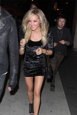 Ashley Tisdale - at the Trousdale night club in LA
