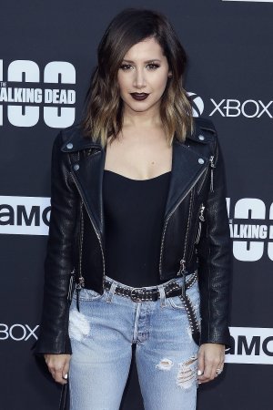 Ashley Tisdale attends The Walking Dead Season Premiere Event