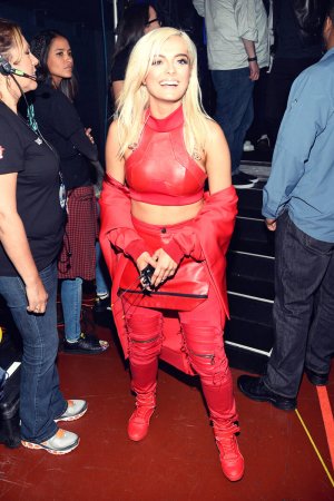 Bebe Rexha attends the iHeartRadio Music Awards