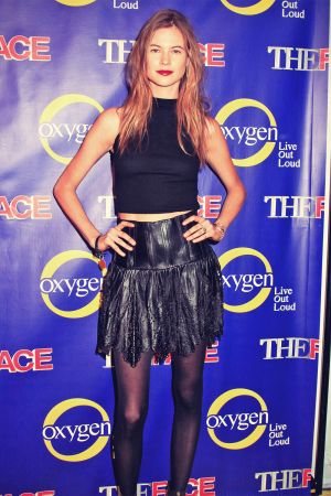 Behati Prinsloo attends The Face premiere party