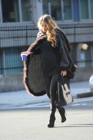 Blake Lively out in NY