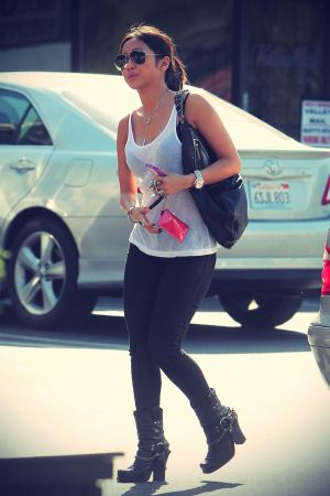 Brenda Song out and about shopping candids in LA