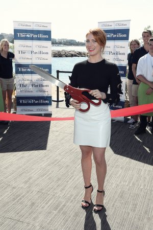 Brittany Snow attends American Pavilion opening