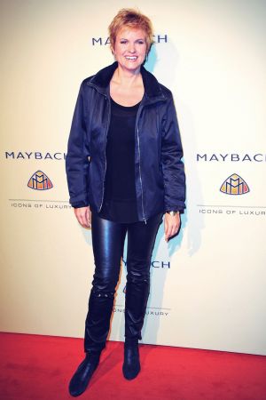 Carola Ferstl attends Grand Opening Flagship Store Maybach Icons