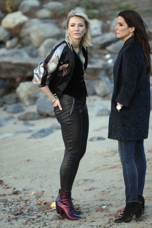 Cate Blanchett is seen filming ‘Ocean’s 8’