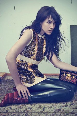 Charlotte Gainsbourg photoshoot for Gucci