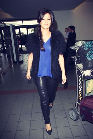 Cheryl Cole at LAX Airport
