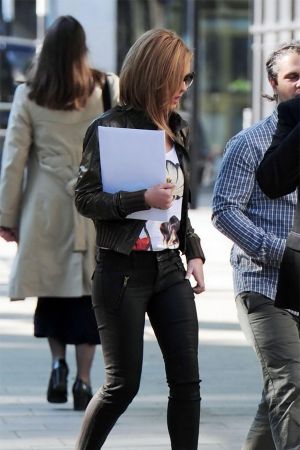 Cheryl Cole at the American Embassy in London