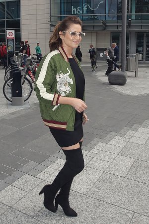 Cheryl Cole out and about in London