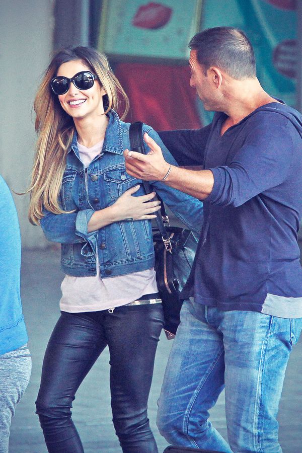 Cheryl Cole out in Cape Town