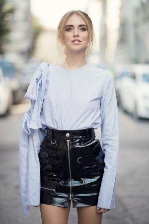 Chiara Ferragni at Milan Fashion Week