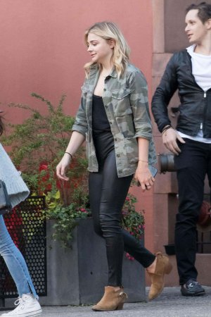 Chloe Moretz out and about in SoHo