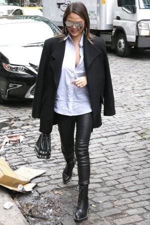 Chrissy Teigen out in New York