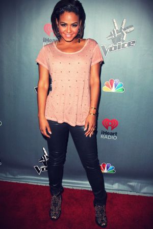 Christina Milian at NBC Universal’s The Voice Season 3