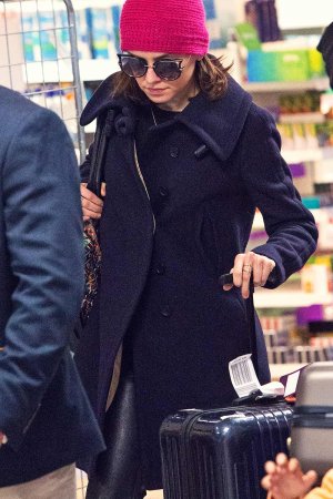 Daisy Ridley at Heathrow Airport