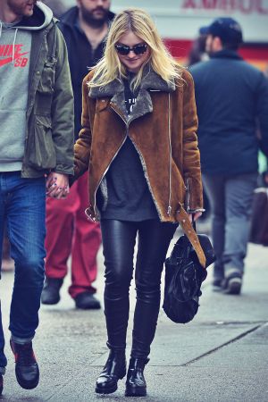 Dakota Fanning out in NYC