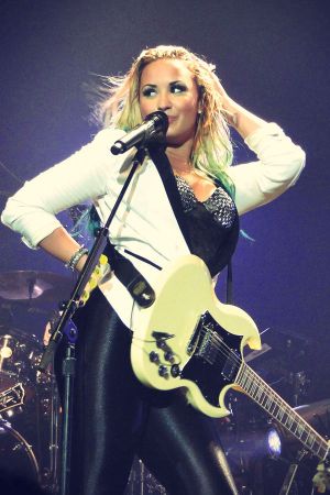 Demi Lovato performs at Susquehanna Bank Center