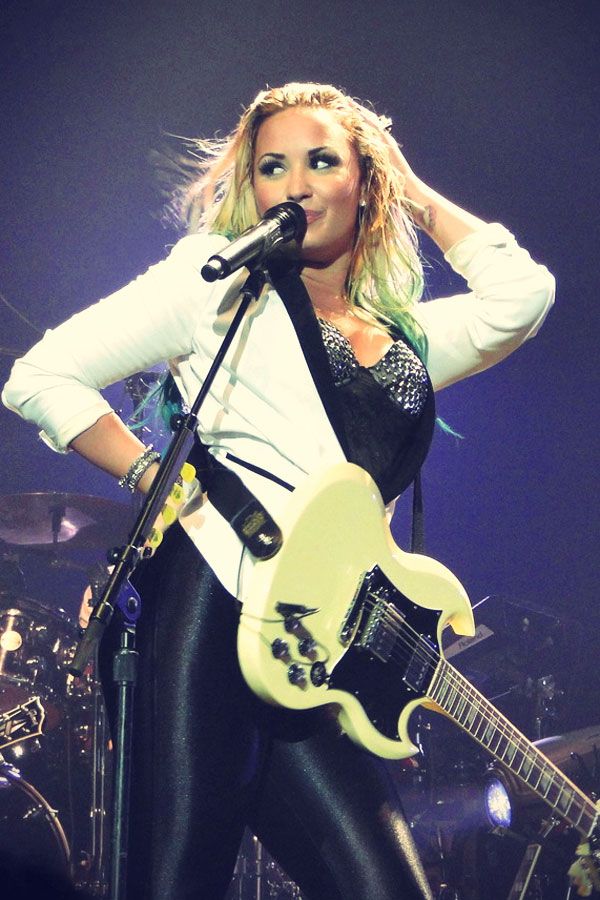 Demi Lovato performs at Susquehanna Bank Center