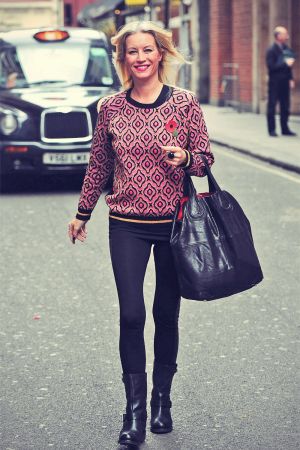 Denise van Outen leaving Magic FM in London