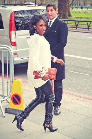 Diane Parish attends Tric awards