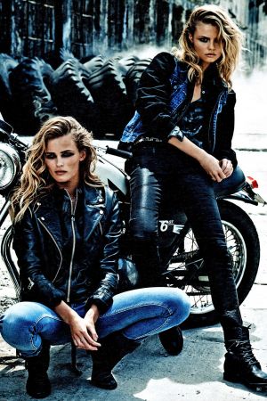 Edita Vilkeviciute & Magdalena Frackowiack W Magazine USA