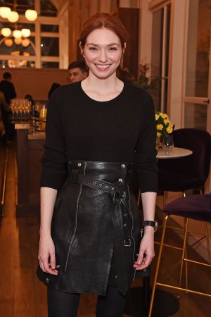 Eleanor Tomlinson attends Press night pre-show reception for ‘La Boheme’