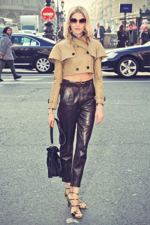 Elena Perminova attends Paris Fashion Week Autumn Winter 2013