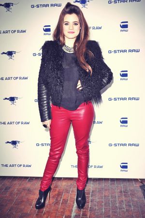 Elisa Schmidt attends Mercedes-Benz Fashion Week