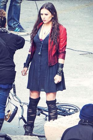 Elizabeth Olsen at Avengers 2 Age Of Ultron