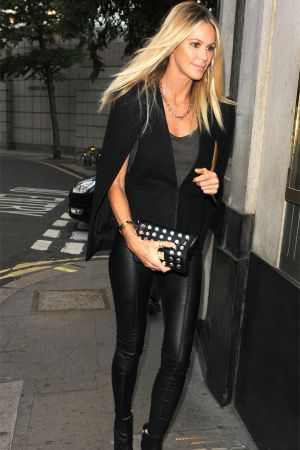 Elle Macpherson at the Ivy in London