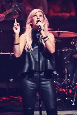 Ellie Goulding at Late Night With Jimmy Fallon