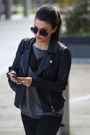 Faye Brookes out and about in Manchester