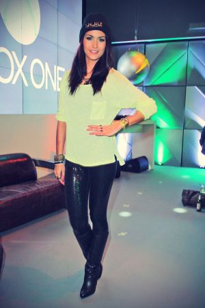 Fiona Erdmann attends the Microsoft Xbox One launch party