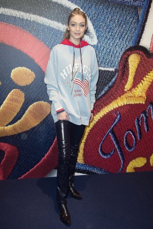 Gigi Hadid attends the Capsule Collection Tommy X Gigi Spring 2017