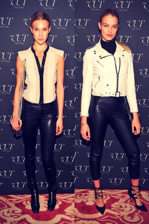 Hailey Clauson & Britt Maren attend The Cut & New York Magazine’s Fashion Week Party