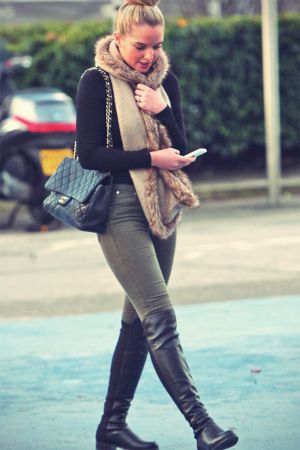Helen Flanagan out & about in Manchester
