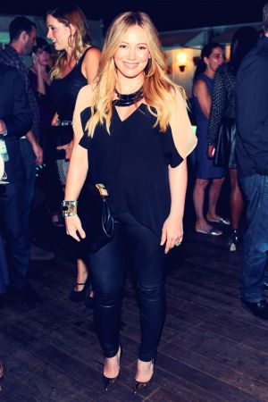 Hilary Duff at The Hollywood Reporter‘s celebration of The Mindy Project