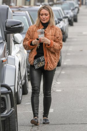 Hilary Duff out in Studio City