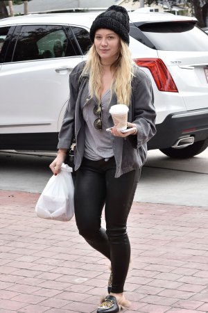 Hilary Duff spotted out and about in Studio City