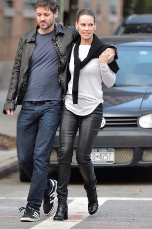 Hilary Swank out and about in Manhattan