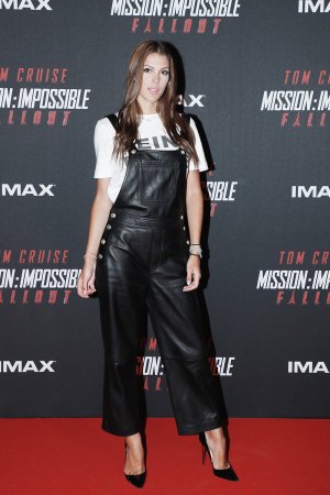 Iris Mittenaere attends Mission Impossible Fallout Premiere