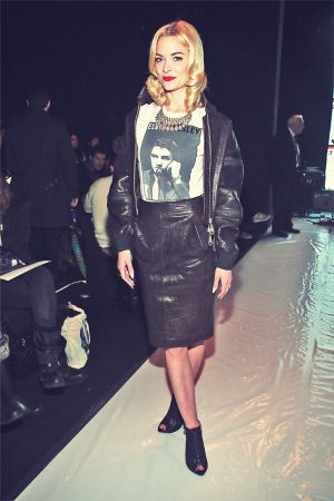 Jaime King attends Rebecca Minkoff Fall 2013 Fashion Show