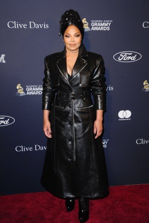 Janet Jackson attends Recording Academy and Clive Davis pre-Grammy gala