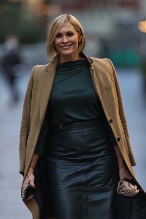 Jenni Falconer seen at Global Radio Studios in London