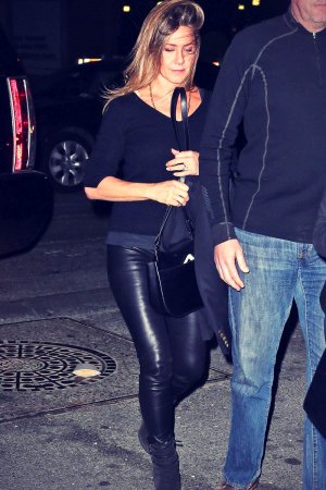 Jennifer Aniston seen returning to her hotel